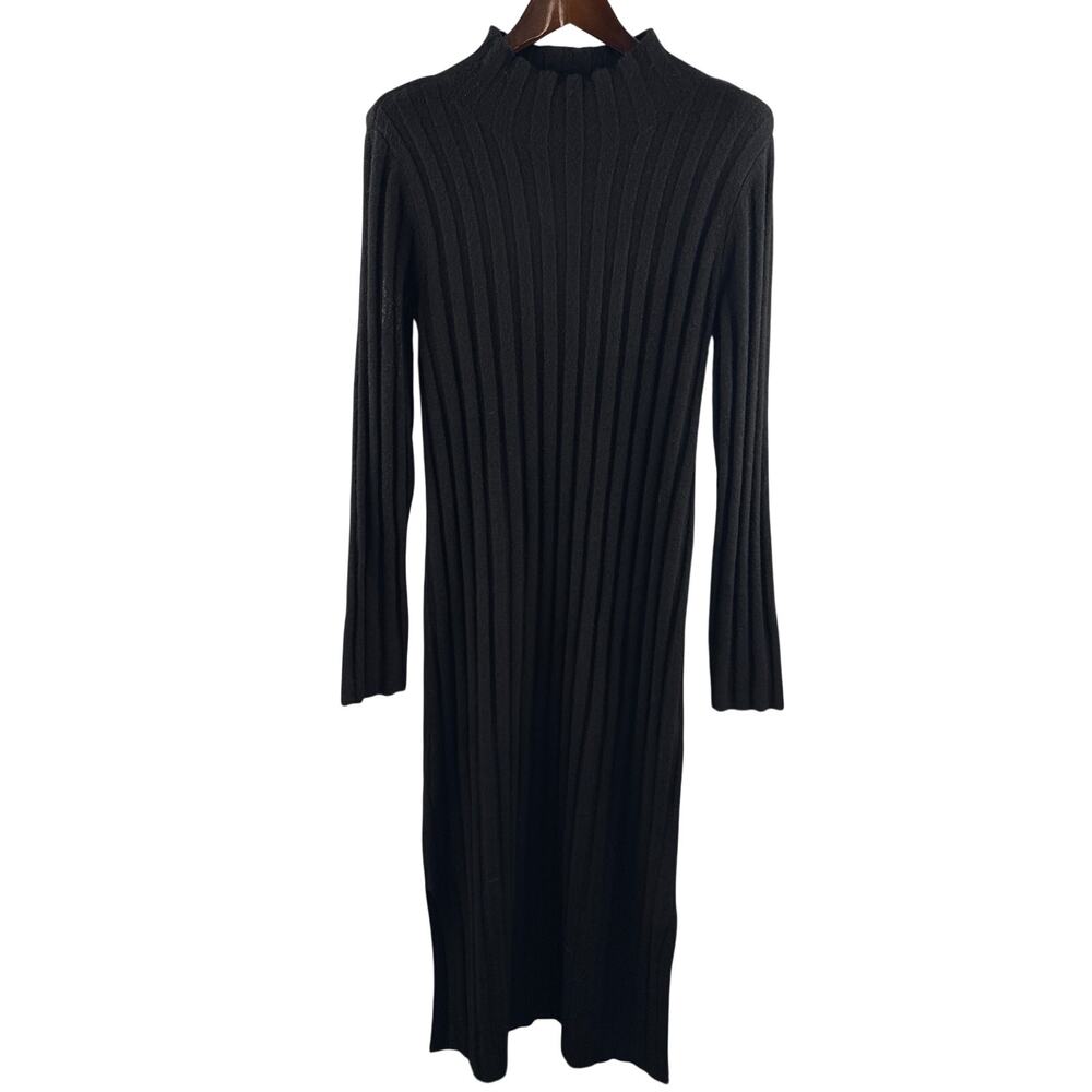 Women’s Studio Untold Size 12/14 Black Maxi Sweater Dress